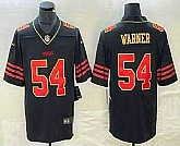 Men's San Francisco 49ers #54 Bobby Wagner White Gold Fashion Vapor Limited Stitched Jersey,baseball caps,new era cap wholesale,wholesale hats